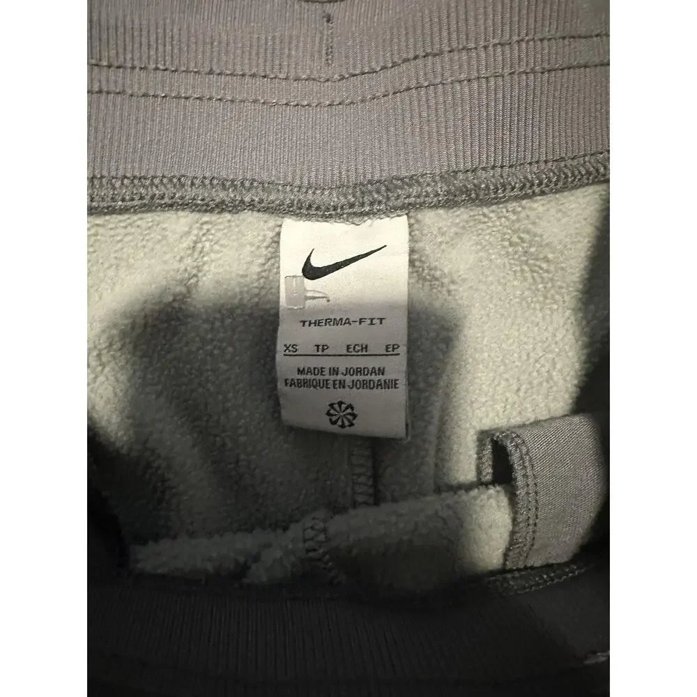 Nike Therma-FIT One Sweatpants Pants Womens XS Carbon Heather Grey Joggers_7